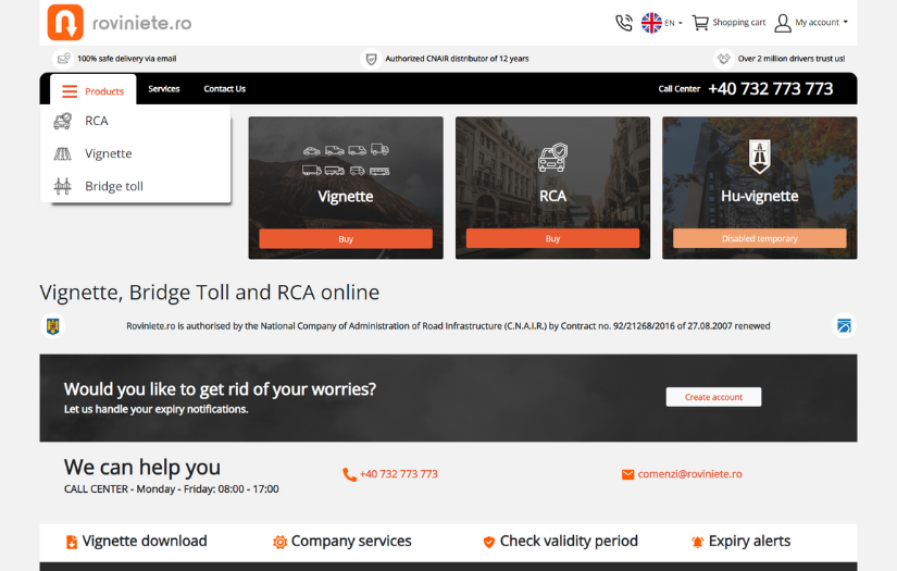 Simplifying Road Tax Payment in Romania screenshot 2