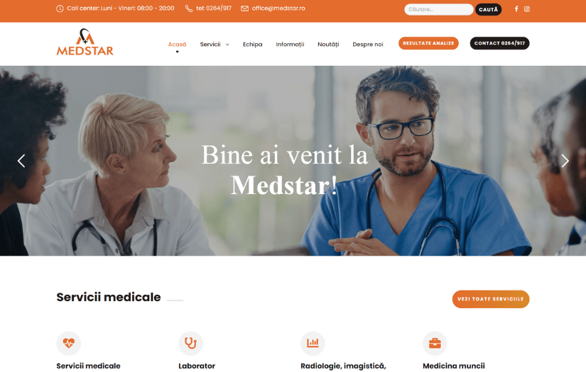 Online Platform for Streamlined Medical Services screenshot 1