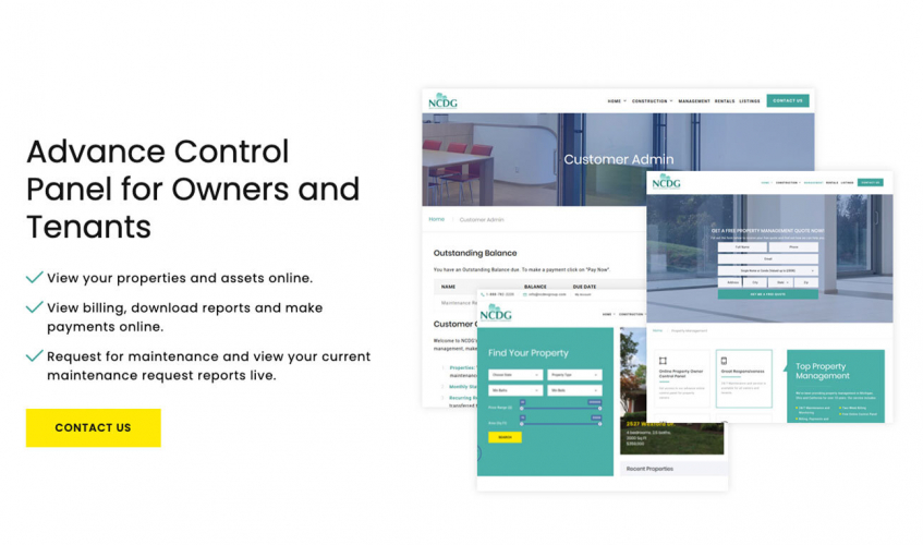 NCDG: AI-Powered Property Management Platform screenshot 3