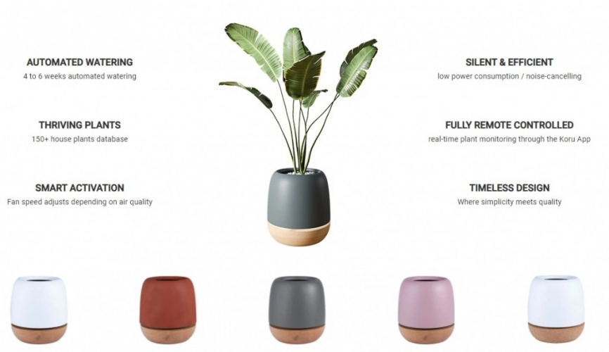 Custom IoT, Firmware, and Mobile Development for “KORU” Smart Plant Pot screenshot 2