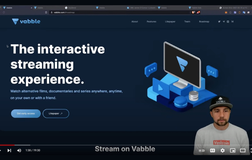 Vabble screenshot 2