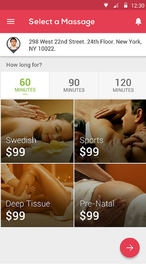 Spahack - a platform for massage therapists and consumers screenshot 2