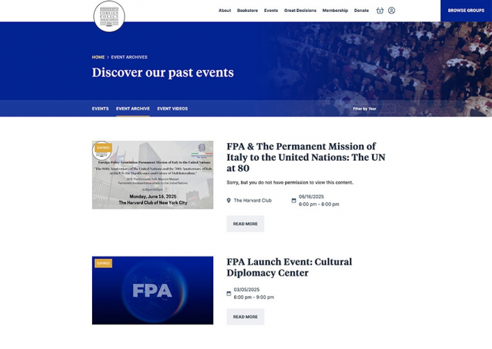 Foreign Policy Association screenshot 3