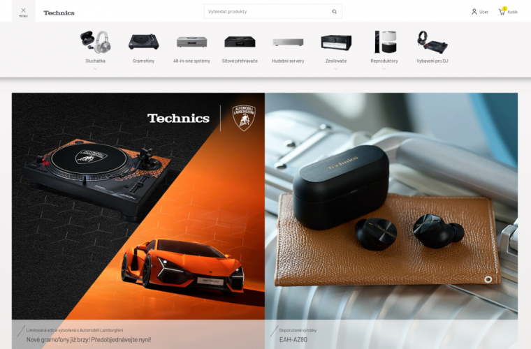 Technics – a Panasonic Corporate brand screenshot 3