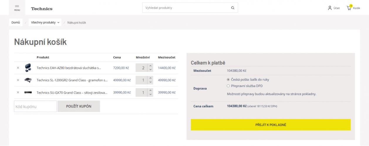 Technics – a Panasonic Corporate brand screenshot 1