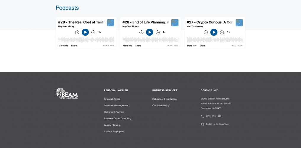 Beam Wealth Advisors Inc. screenshot 2