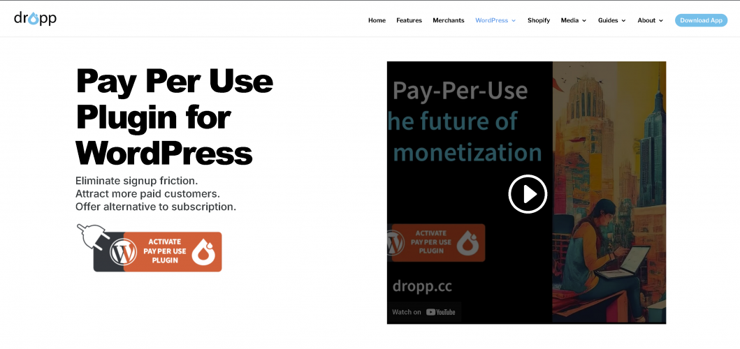 Dropp.cc screenshot 1