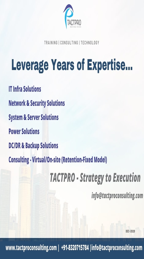 IT infrastructure Consulting screenshot 1