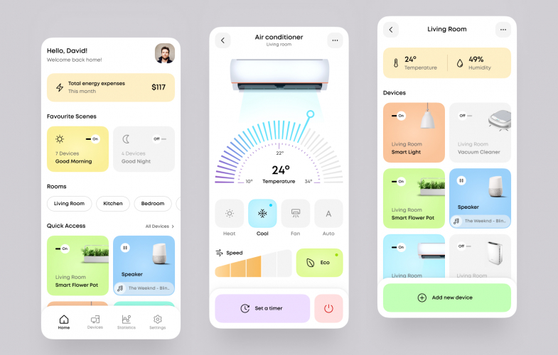 Smart Home App screenshot 1