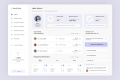 HealthLink — Medical App Concept
