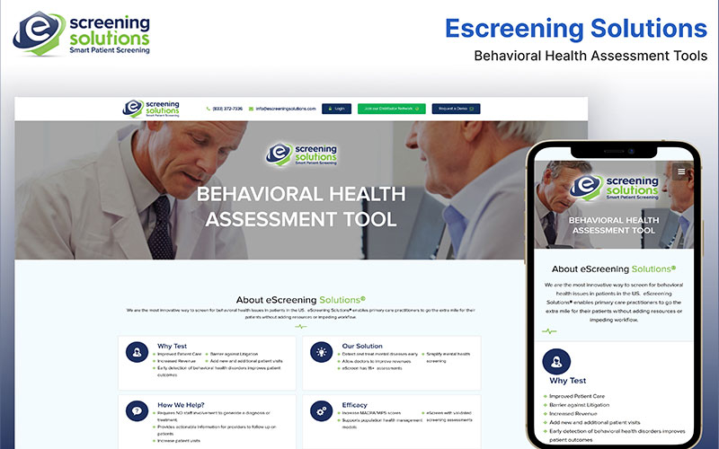 Behavioral Health Assessment Tool screenshot 1