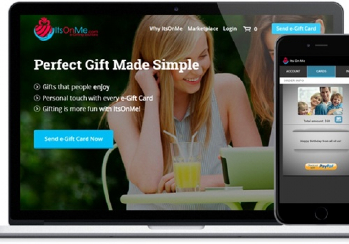 E-commerce web & mobile apps for e-gifting screenshot 1