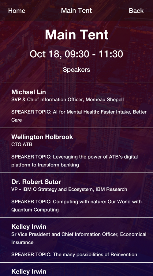 IIF 2018 (IBM) - Augmented Reality for Events & Exhibition screenshot 3