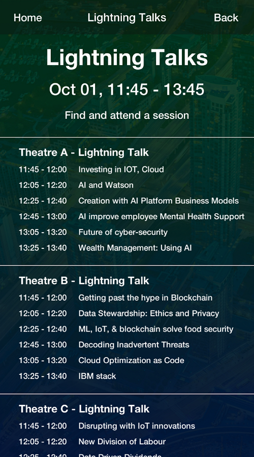 IIF 2018 (IBM) - Augmented Reality for Events & Exhibition screenshot 4