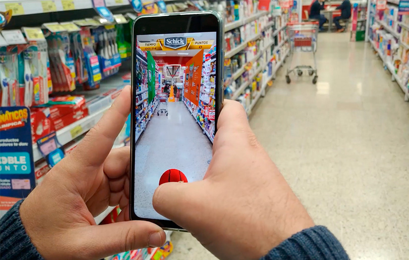 Shopper experience | Augmented reality game screenshot 1