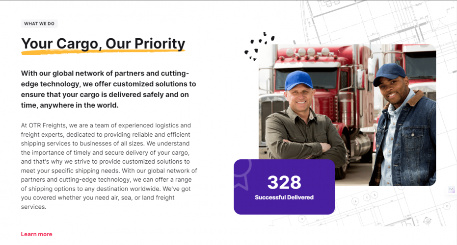 OTR Freights screenshot 3