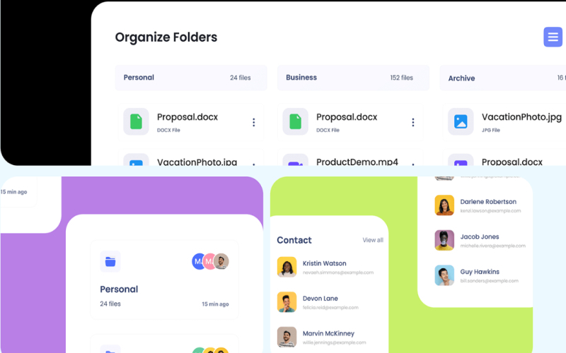 CloudWise - Storage Management WebApp screenshot 1