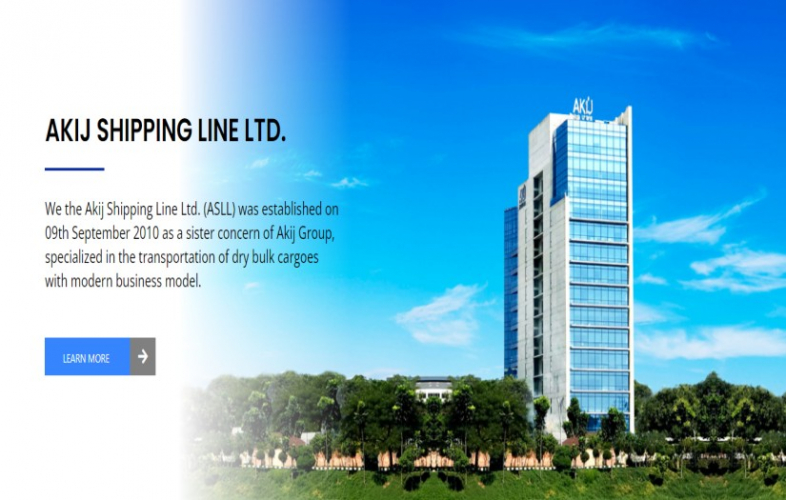 iBOS Creative Agency Provided UX/UI design services to the AKIJ Shipping Lines screenshot 2