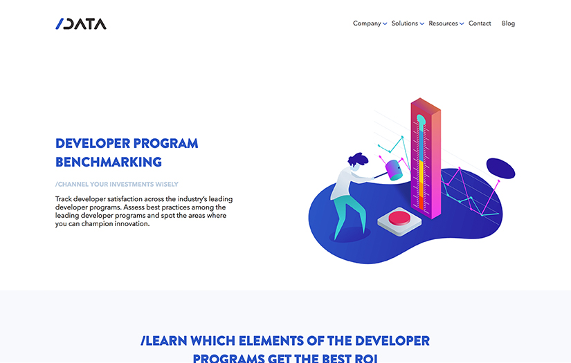 Analyst Website screenshot 2