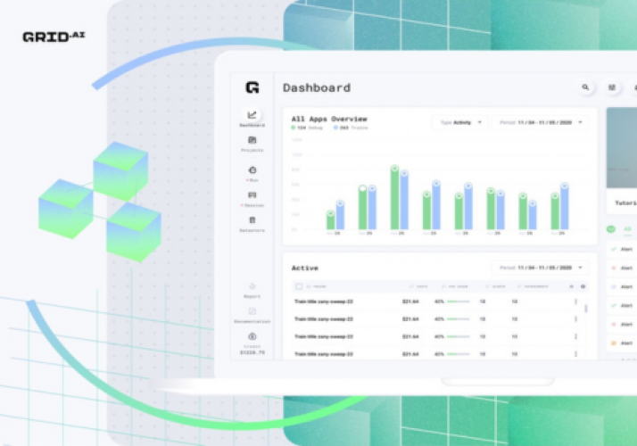 Web Platform for GRID AI screenshot 1