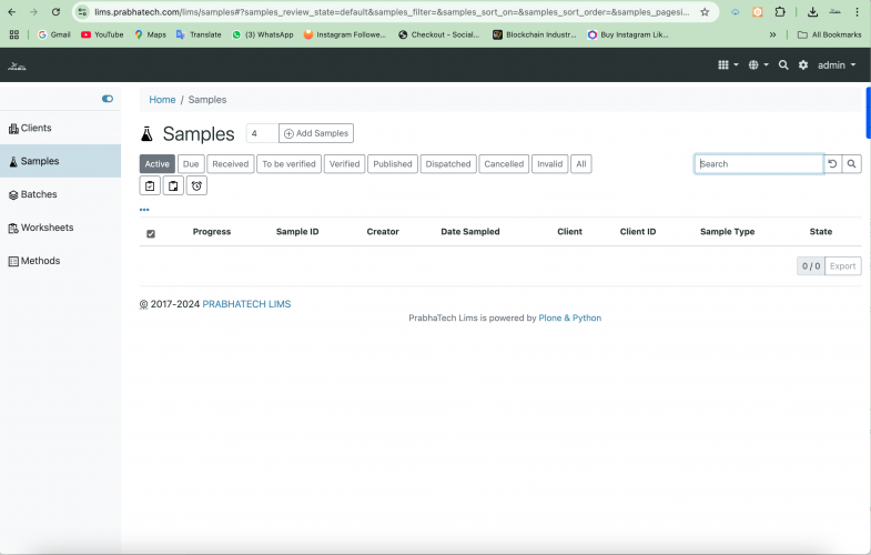 LIMS by Prabhatech screenshot 3
