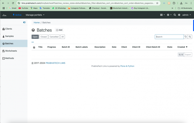 LIMS by Prabhatech screenshot 1