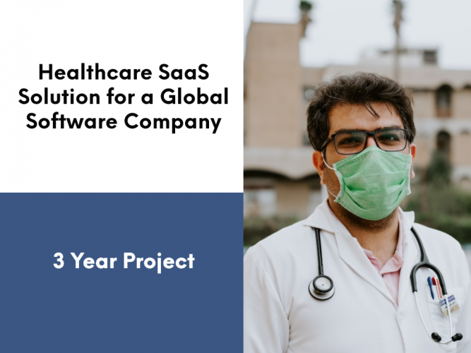 Healthcare SaaS Solution for a Global Software Company screenshot 1