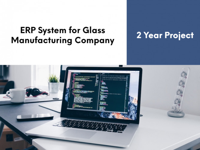 ERP System for Glass Manufacturing Company screenshot 1