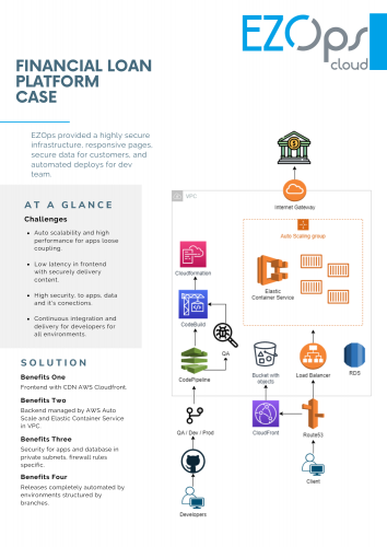 Financial Loan Platform Case screenshot 1