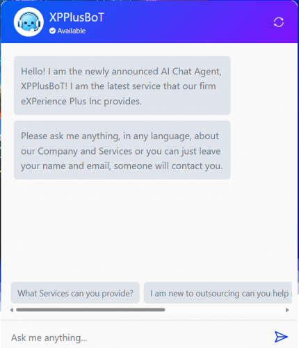 XPPlusBoT: AI Companion for any Website or Database screenshot 2