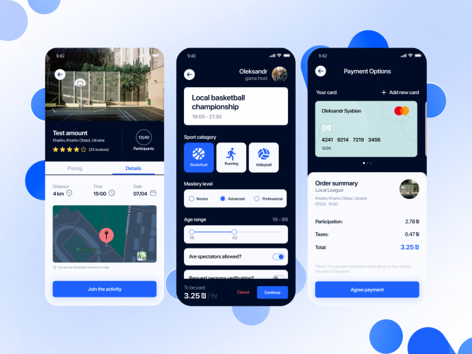 Kula - Sportsfield Rental App screenshot 1