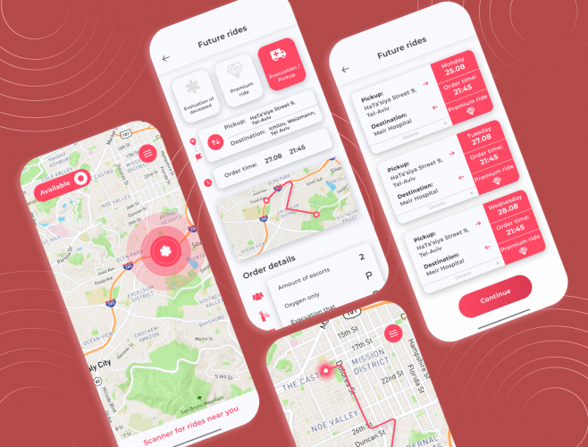 Lanci - Emergency Rides Management App screenshot 1