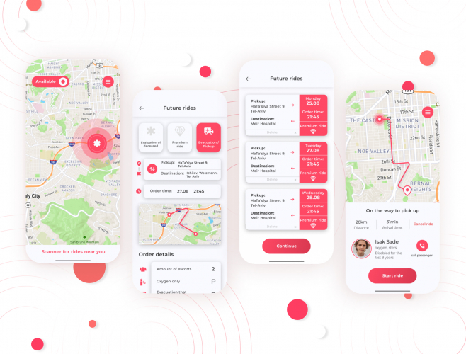 Lanci - Emergency Rides Management App screenshot 2