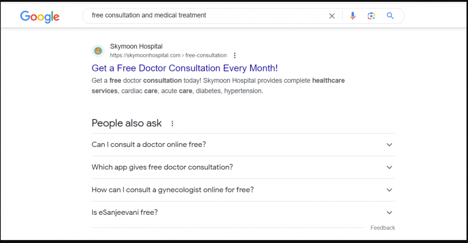 SEO for Hospital screenshot 2