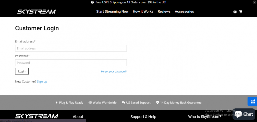 Skystreamx screenshot 2
