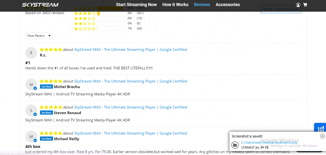 Skystreamx screenshot 3