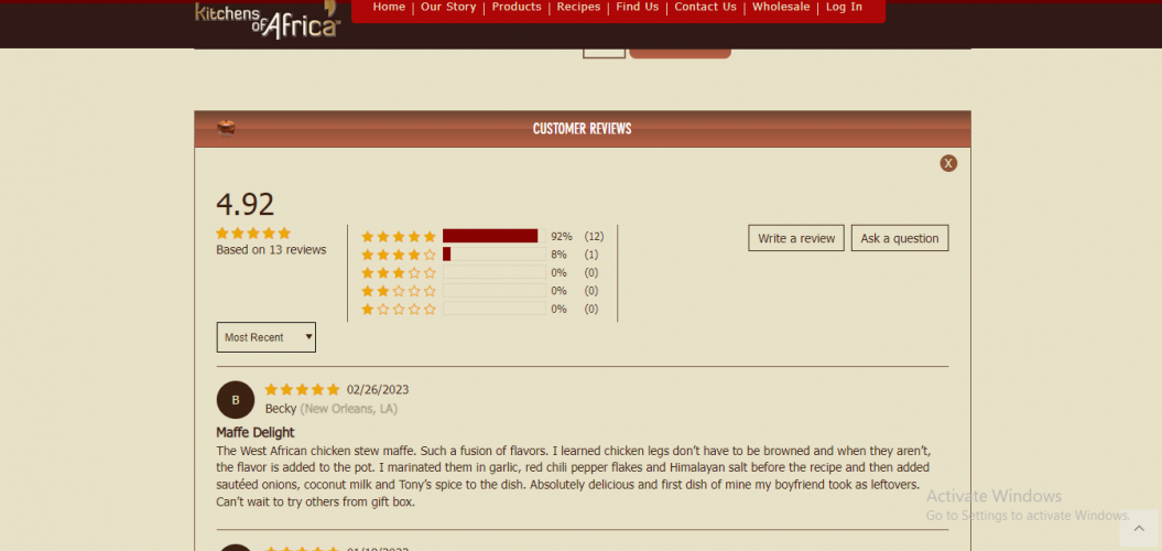 kitchens of africa screenshot 3