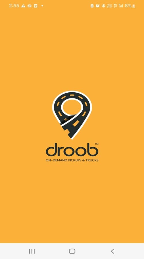 Droob - Pickup & Delivery App screenshot 1