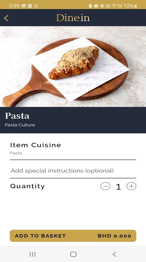 Dine in - Food Delivery App screenshot 3
