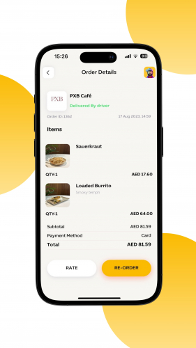 Expo City Eats - Food Delivery App screenshot 2