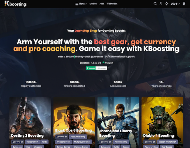 KBoosting.com screenshot 1
