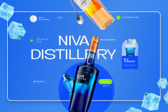 LANDING PAGE FOR ALCOHOL PRODUCER