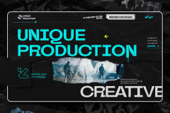 LANDING PAGE FOR VIDEO PRODUCTION STUDIO