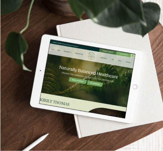 Healthcare Website screenshot 2