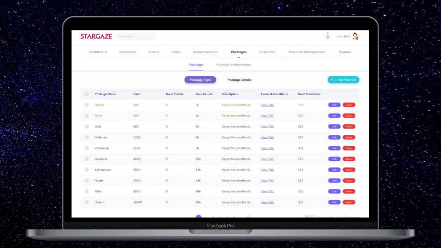 Stargaze screenshot 4