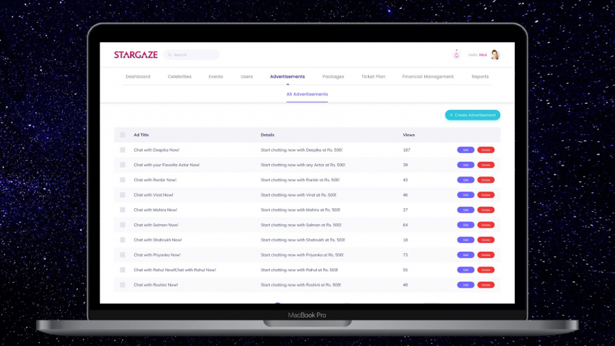 Stargaze screenshot 3