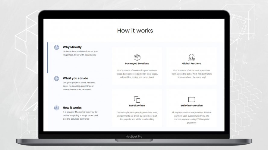 Minutly screenshot 2