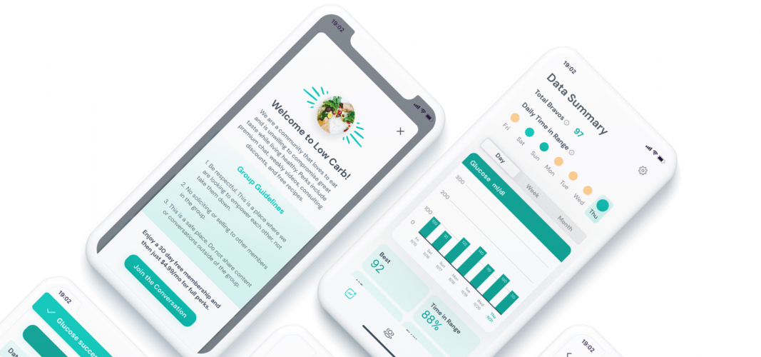 Mobile app for self-management diabetes screenshot 1