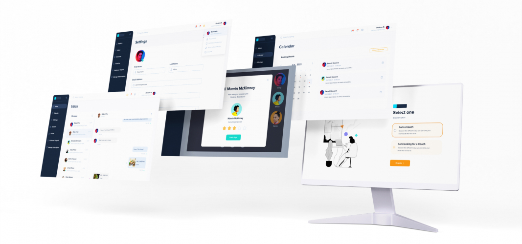 Education platform screenshot 1