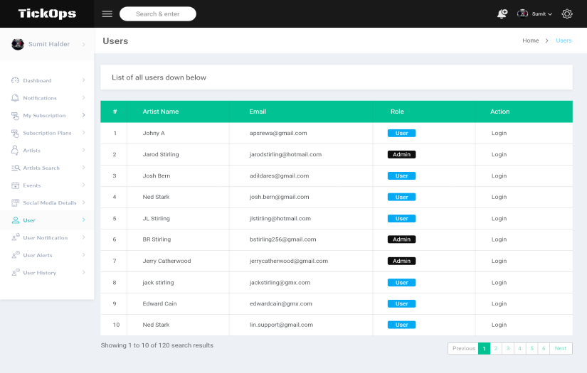 Event Search Platform screenshot 4